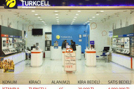 محل للبيع , فرصة جيدة للاستثمار في تركيا