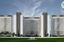 شقة للبیع 80م في مشروع زید تاور