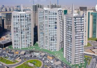 شقة ستودیو للبیع 47م في مشروع امبایر دایموند 