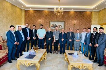 Baghy Shaqlawa Company staff visited several investors.